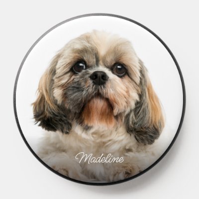 Cute Pet Dog Photo Custom PopSocket