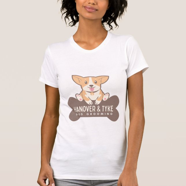Cute Pet  Dog T-Shirt (Front)