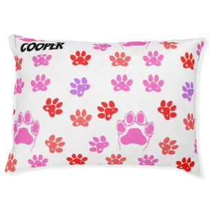 cute pet footprint wallpaper pet bed