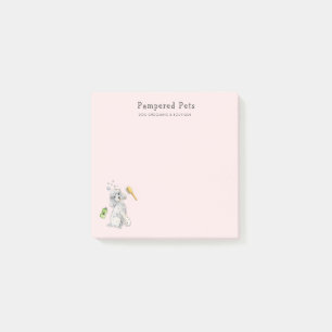 Cute Pet groomer Post-it Notes