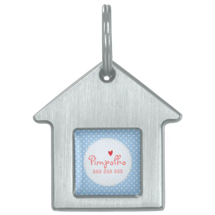 Cute Pet Id Tags and Personalized Pet Tags Zazzle