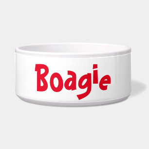 Cute Pet Name Personalized Pet Bowl