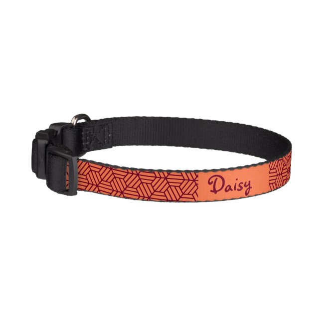 Cute Pet Owner Dog Dad Dog Owner Personalized Name Collar (Left)