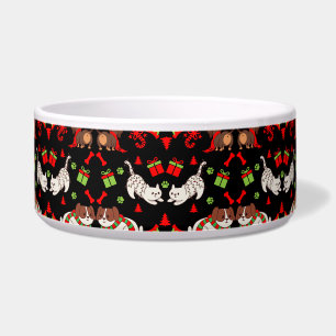 Cute Pet Patterned Christmas Gift  Bowl