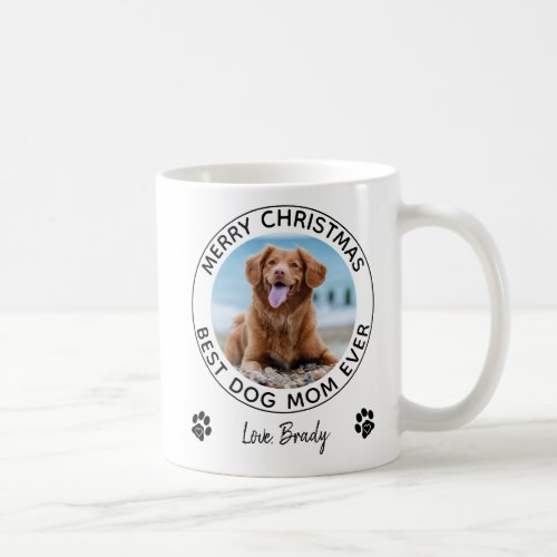 Cute Pet Photo Dog Mom Coffee Mug