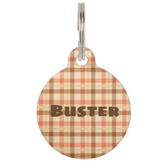 Cute Pet Tag for Dog or Cat. Available in 2 sizes.