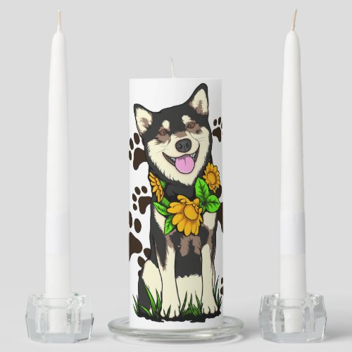 cute pet unity candle set