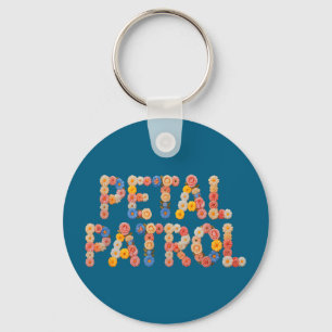 Cute petal patrol do crew tribe bridal future mrs keychain