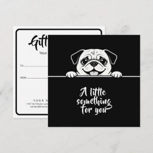 Cute Pets Minimalistic Design - Dog 2 Note Card
