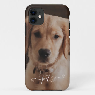 Cute pets photo for remember iPhone 11 case