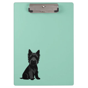 Cute Pets Silhouettes Design - Dogs 1 + text Clipboard