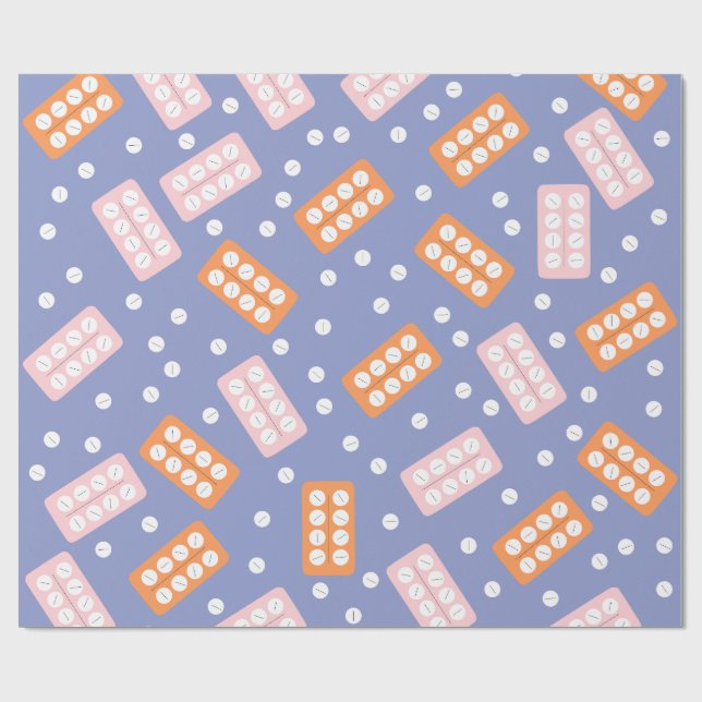 Cute Pharmacy Tech Tissue Paper (Flat)