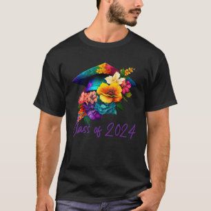 Cute PhD Graduation 2024 Doctorate Degree Psycholo T-Shirt