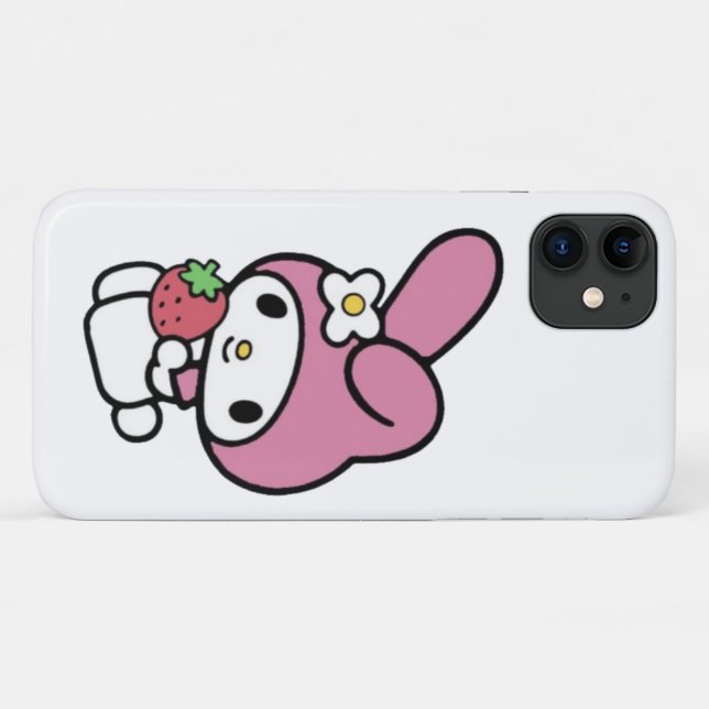 Cute phone cases with rabbit drawing | Zazzle