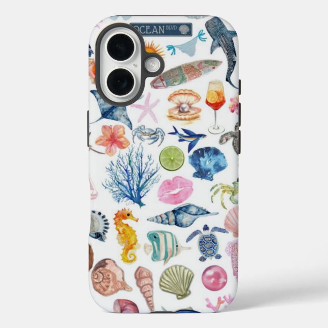 Cute phone summer protective case! Case-Mate iPhone case (Back)