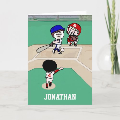 Cute Photo face template baseball players