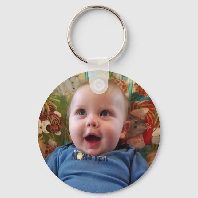 Cute Photo Keychain (Front)