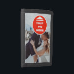 Cute! Photo Wallet - Personalized - Trifold Black<br><div class="desc">Cute! Personalized 

Add Your Image to this and 100's of product types:
https://www.zazzle.com/store/yourpichere</div>