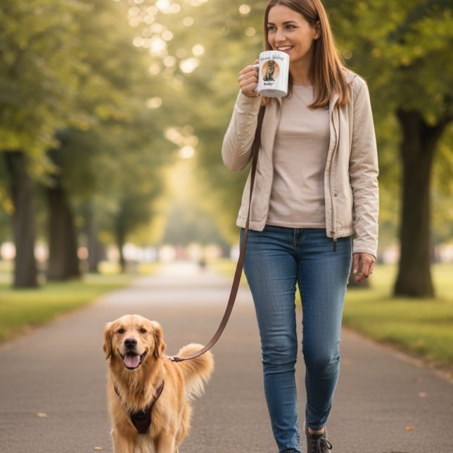 Cute Photo with Graphic Mama's Buddy Personalize Coffee Mug (Creator Uploaded)