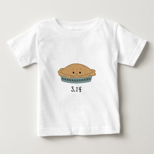 Cute Pi Day 3.14 Baby T-Shirt (Front)