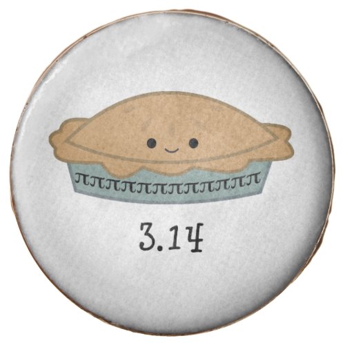 Cute Pi Day 314 Chocolate Dipped Oreo