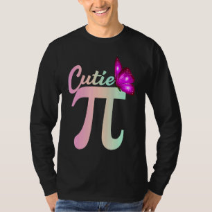 Cute Pi Day Math Day Teacher Women girls Cutie Pi  T-Shirt