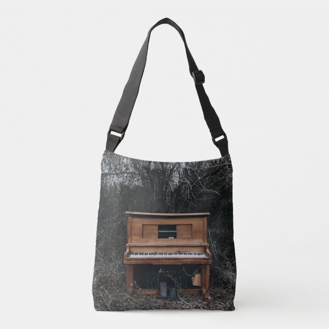 Cute Piano Crossbody Bag (Front)