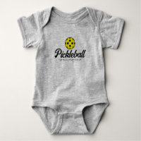 Cute pickleball jumpsuit for new baby