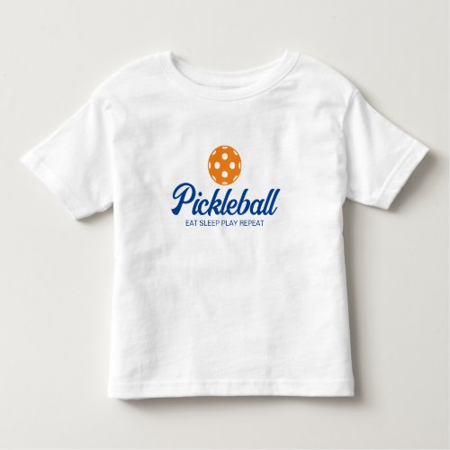 Cute pickleball sports t shirt for toddler
