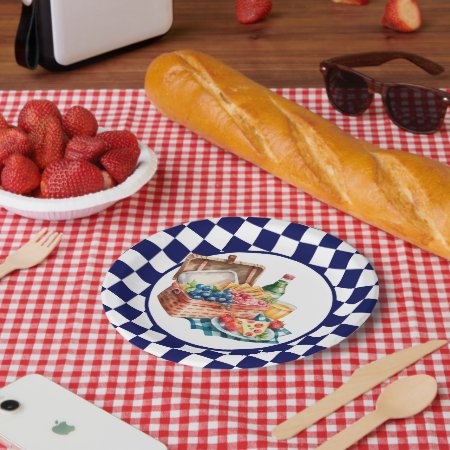 Cute Picnic Party Lovers  Paper Plates