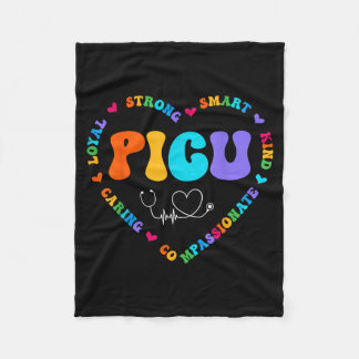 Cute Picu Nurse Appregovernment Agencytion Nursing Fleece Blanket
