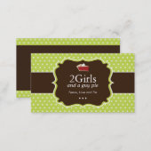 Cute Pie Slice Business Card (Front/Back)