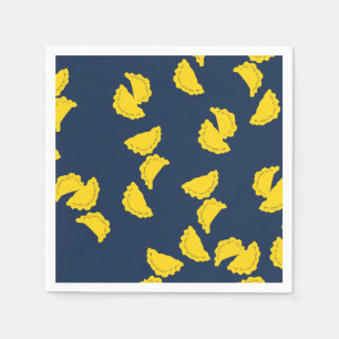 Cute Pierogi Paper Napkins