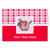 Cute Pig (Front Horizontal)