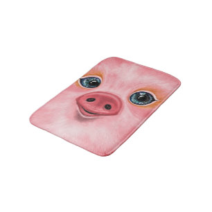 Cute Pig Bath Mat