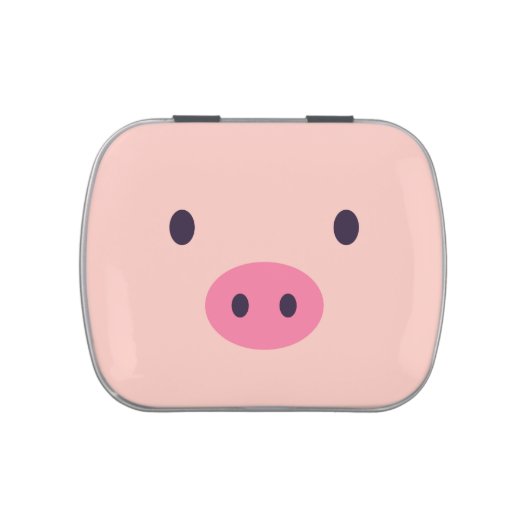 Cute Pig Candy Tin (Top)