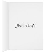 Cute Pig Cards (Inside (Right))
