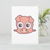 Cute pig clipart (Standing Front)