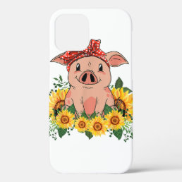 Cute Pig Funny Cartoon Phone Case For iPhone