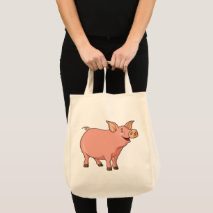 Cute Pig Gift Farmers Wife Country Farm Girl Tote Bag