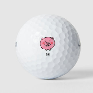 Cute Pig Golf Balls