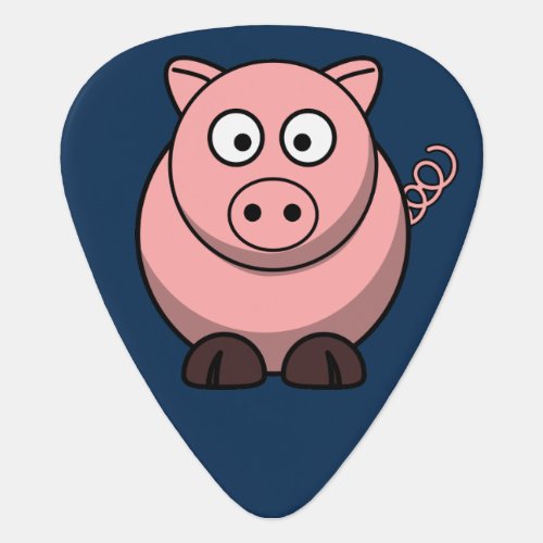 Cute Pig Guitar Pick