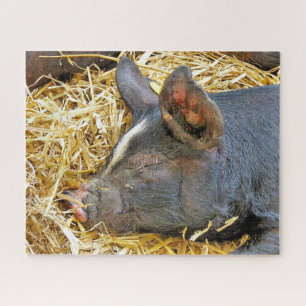 CUTE PIG JIGSAW PUZZLE