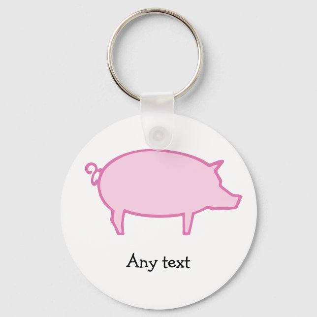 Cute Pig Keychains (Front)