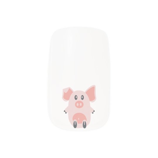 Cute Pig Minx Nail Art Zazzle Com Cute Pig Minx Nail Art Zazzle Com
