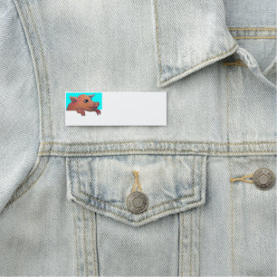 cute pig name tag
