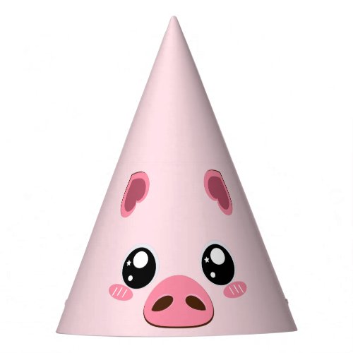 Cute Pig Party hat