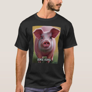 Cute Pig Piggie Oink Oink 18 T-Shirt