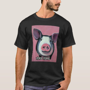 Cute Pig Piggie Oink Oink 27 T-Shirt