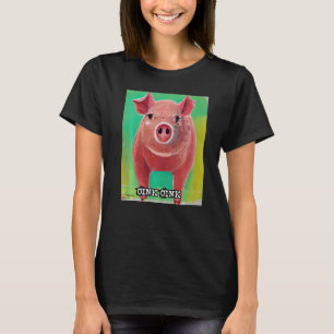 Cute Pig Piggie Oink Oink 32 T-Shirt